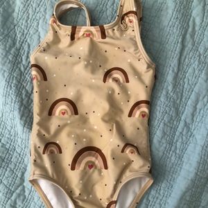 Little girl one piece swimsuit